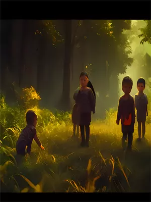 月光下的少年壁纸