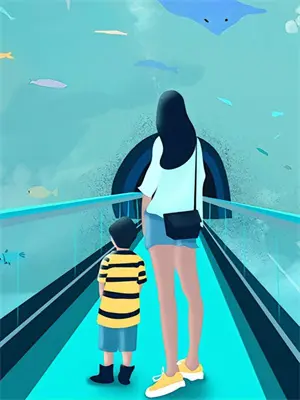 路灯与路灯之间的挂件